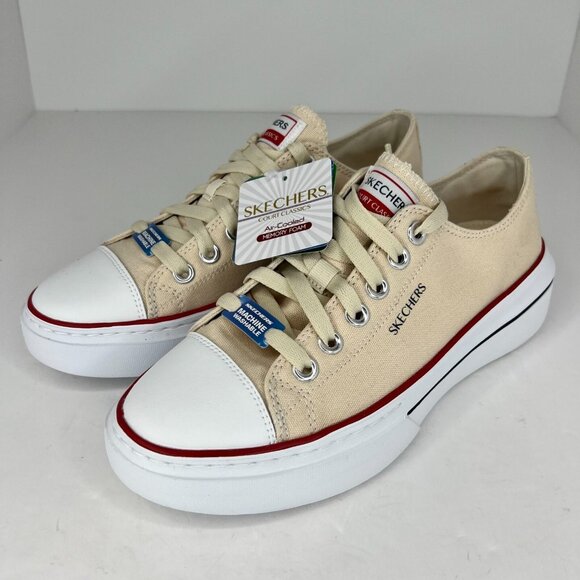 Skechers Shoes - Skechers Womens 185073 Ivory Court Classics Cordova Low Top Size 7 Sneakers